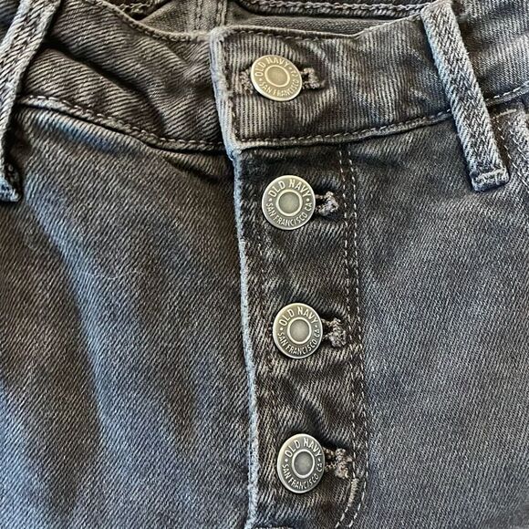 Old Navy power straight high rise button fly jeans size 8 - Picture 6 of 11